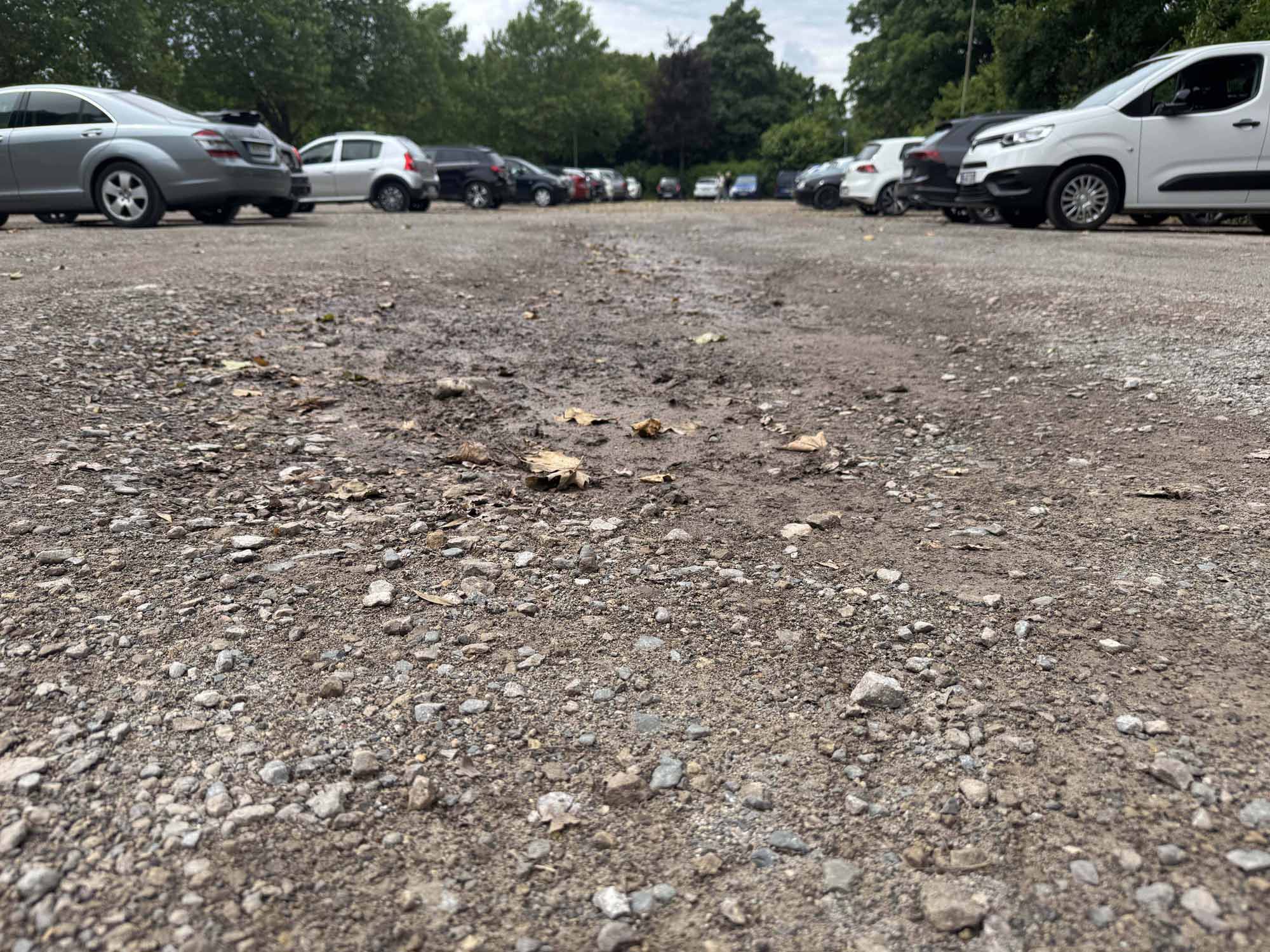 Schotterparkplatz Bleichstein