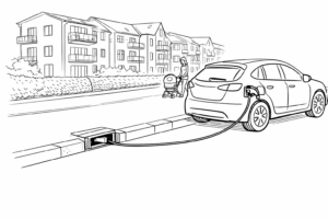 Ladestation Symbolbild KI