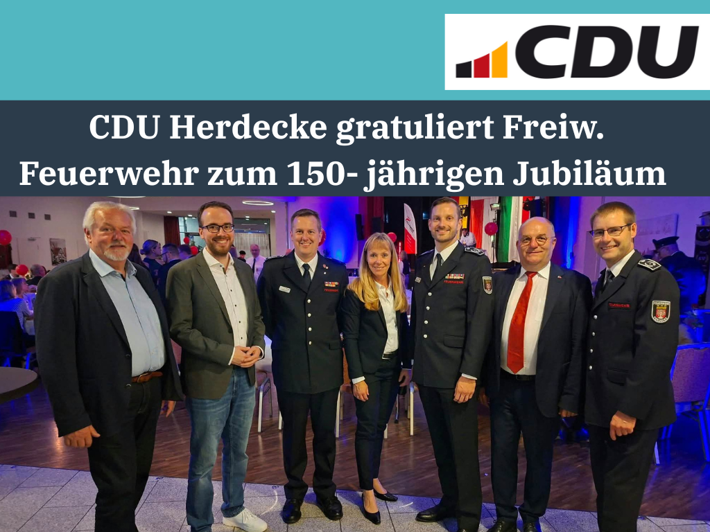 150 Jahre Feuerwehr Herdecke